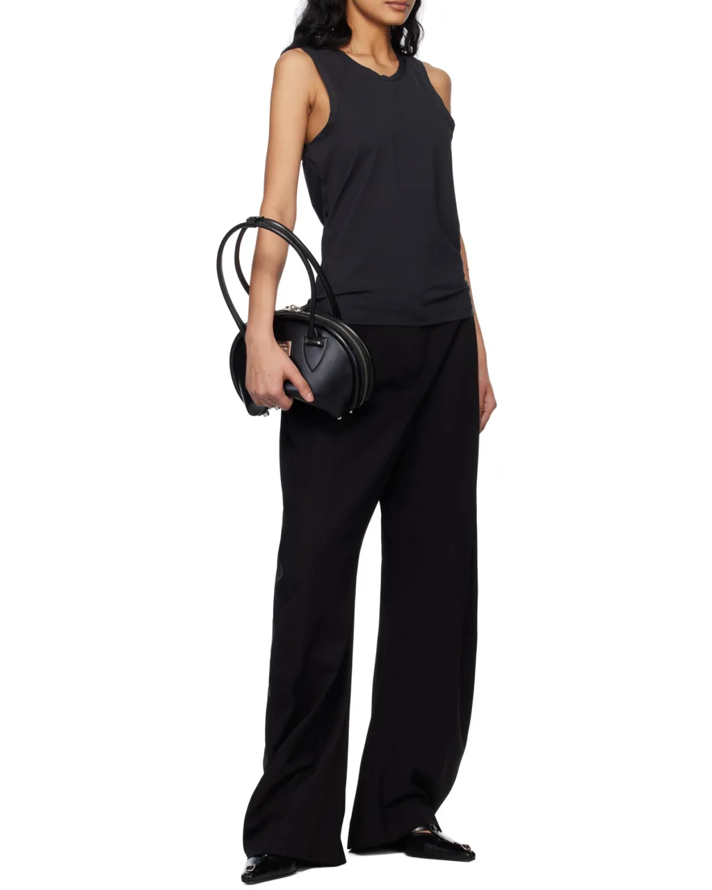 Bowlina Logo Plaque Mini Shoulder Bag