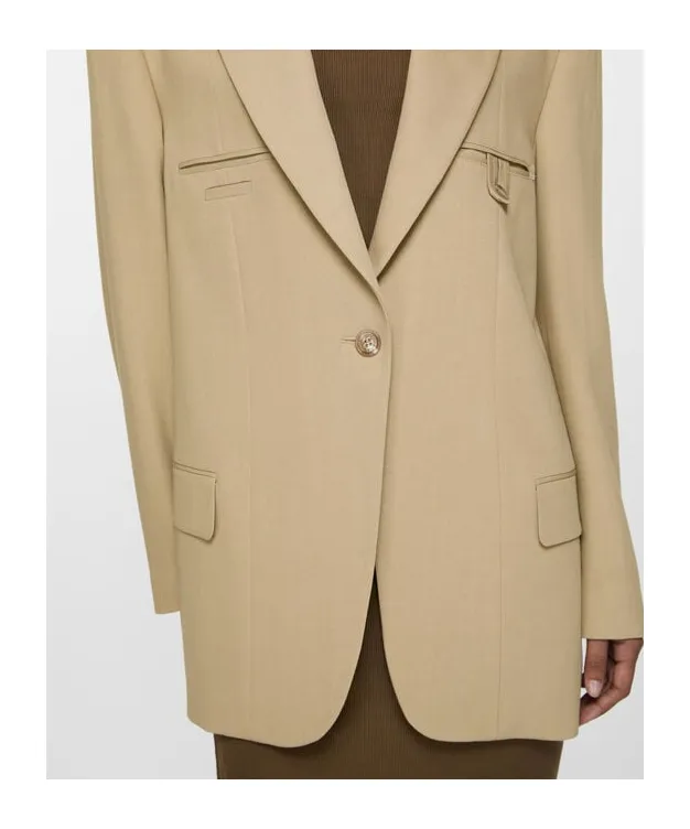 Single-Breasted Blazer