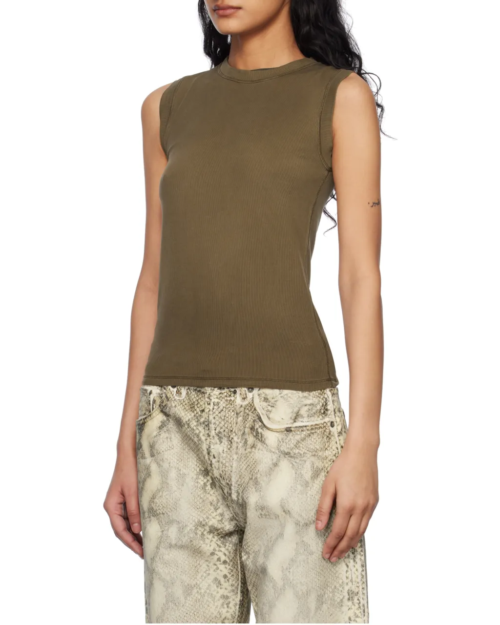 Crew Neck Tank Top