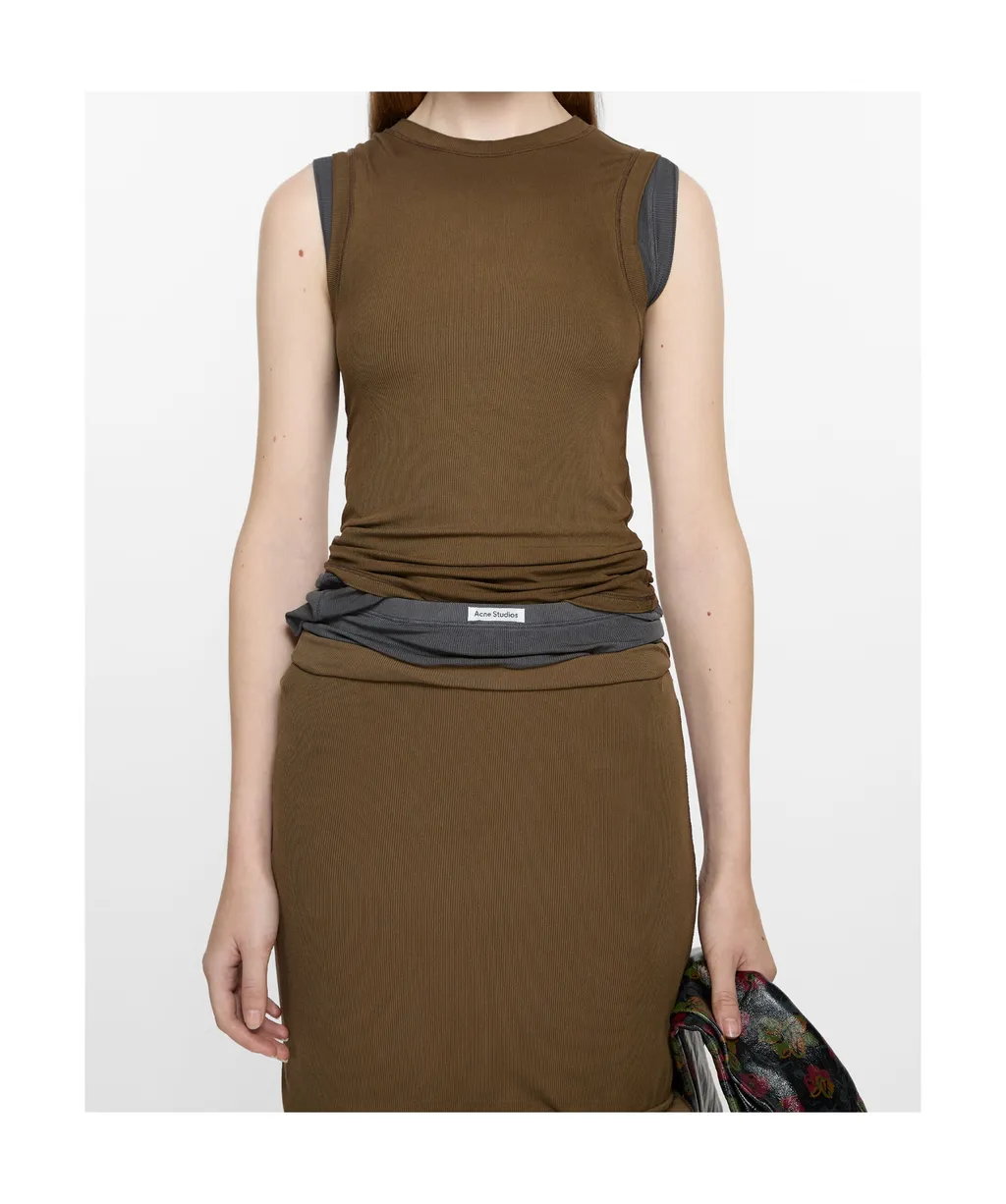 Crew Neck Tank Top