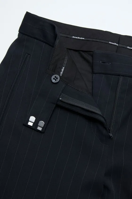 Pinstripe Trousers