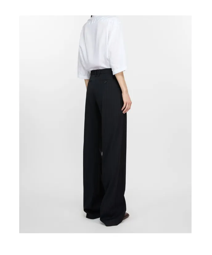 Pinstripe Trousers