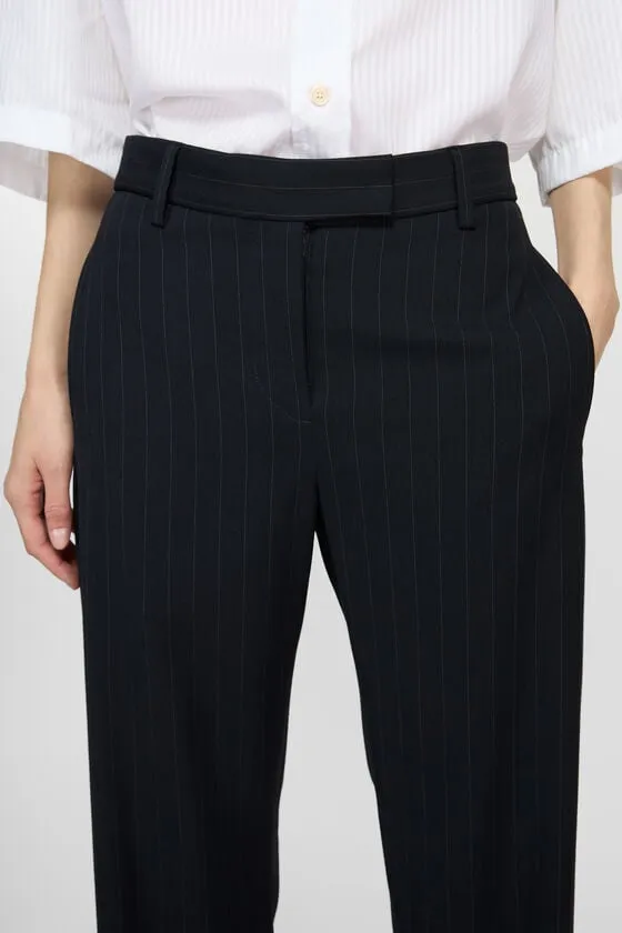 Pinstripe Trousers