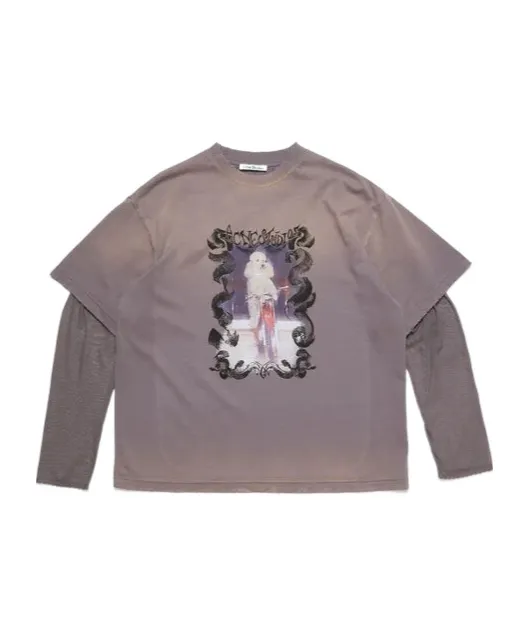 Layered Printed T-Shirt