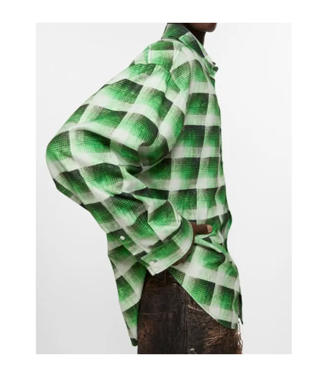 Check Button-Up Shirt