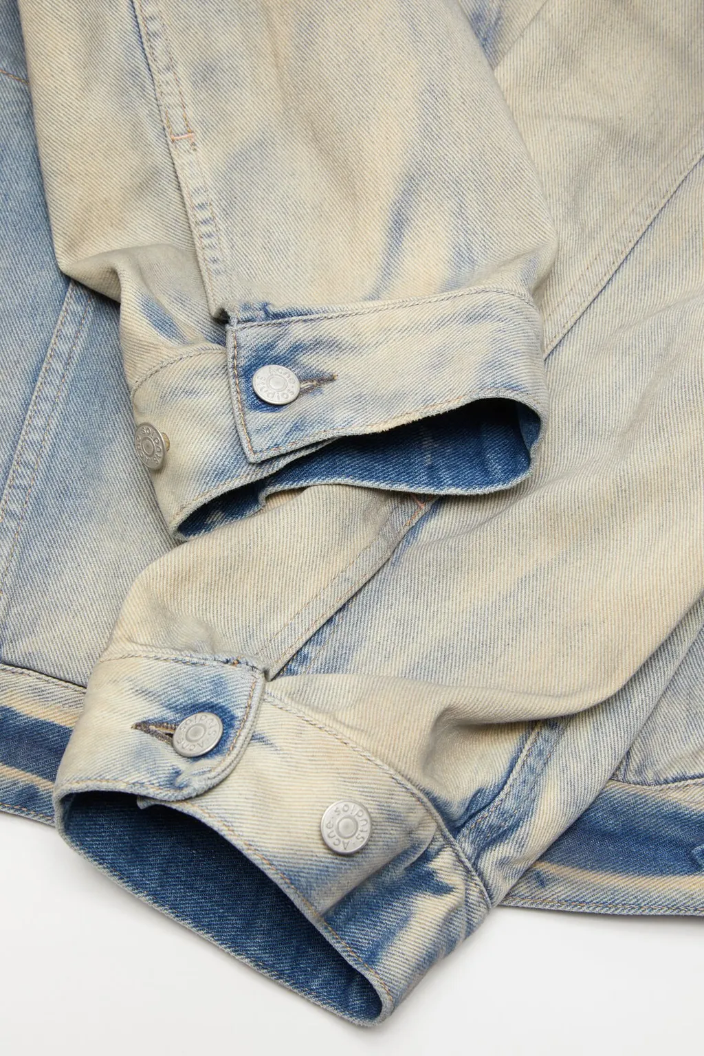 Oversized Distressed Denim Jacket