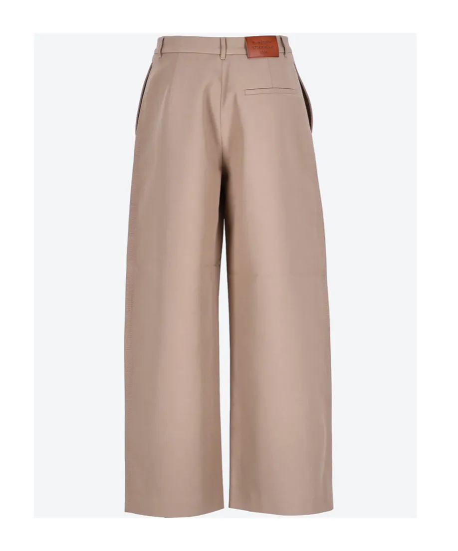 Belt-Loop Casual Pants