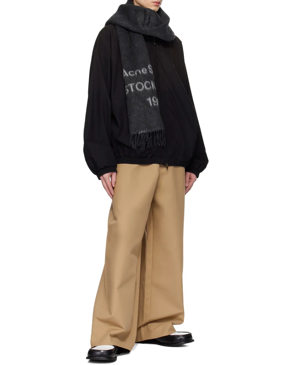 Belt-Loop Casual Pants