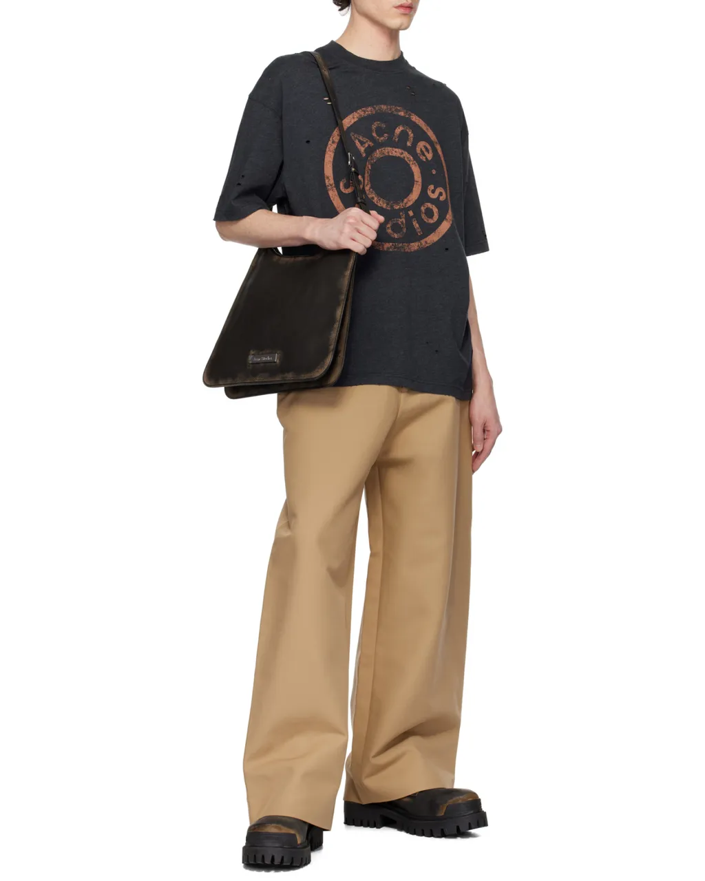 Logo Printed Crewneck T-Shirt