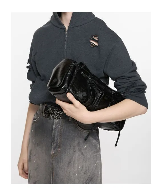Pocket Detailed Top Handle Bag