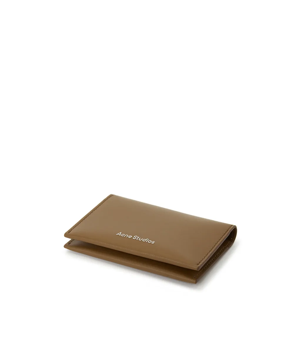Logo Plaque Bifold Wallet