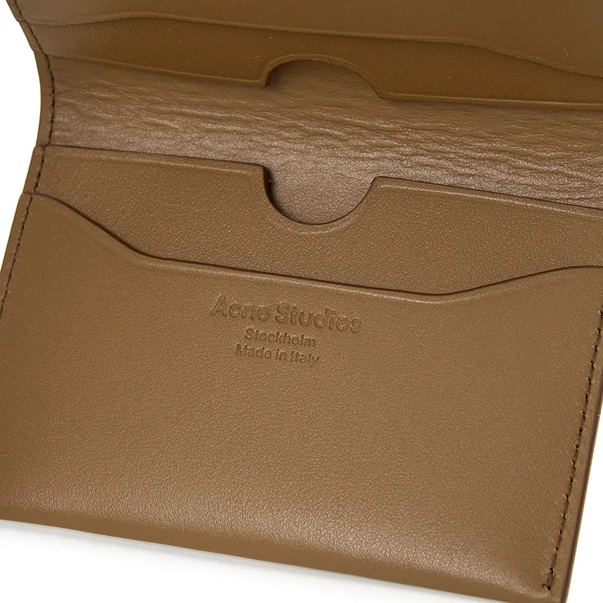 Logo Plaque Bifold Wallet