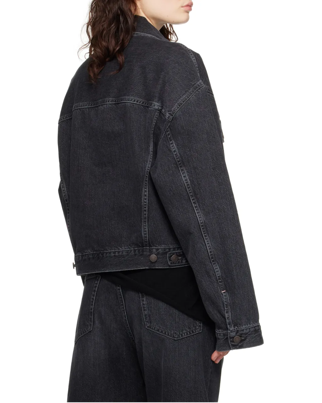 Long-Sleeved Denim Jacket