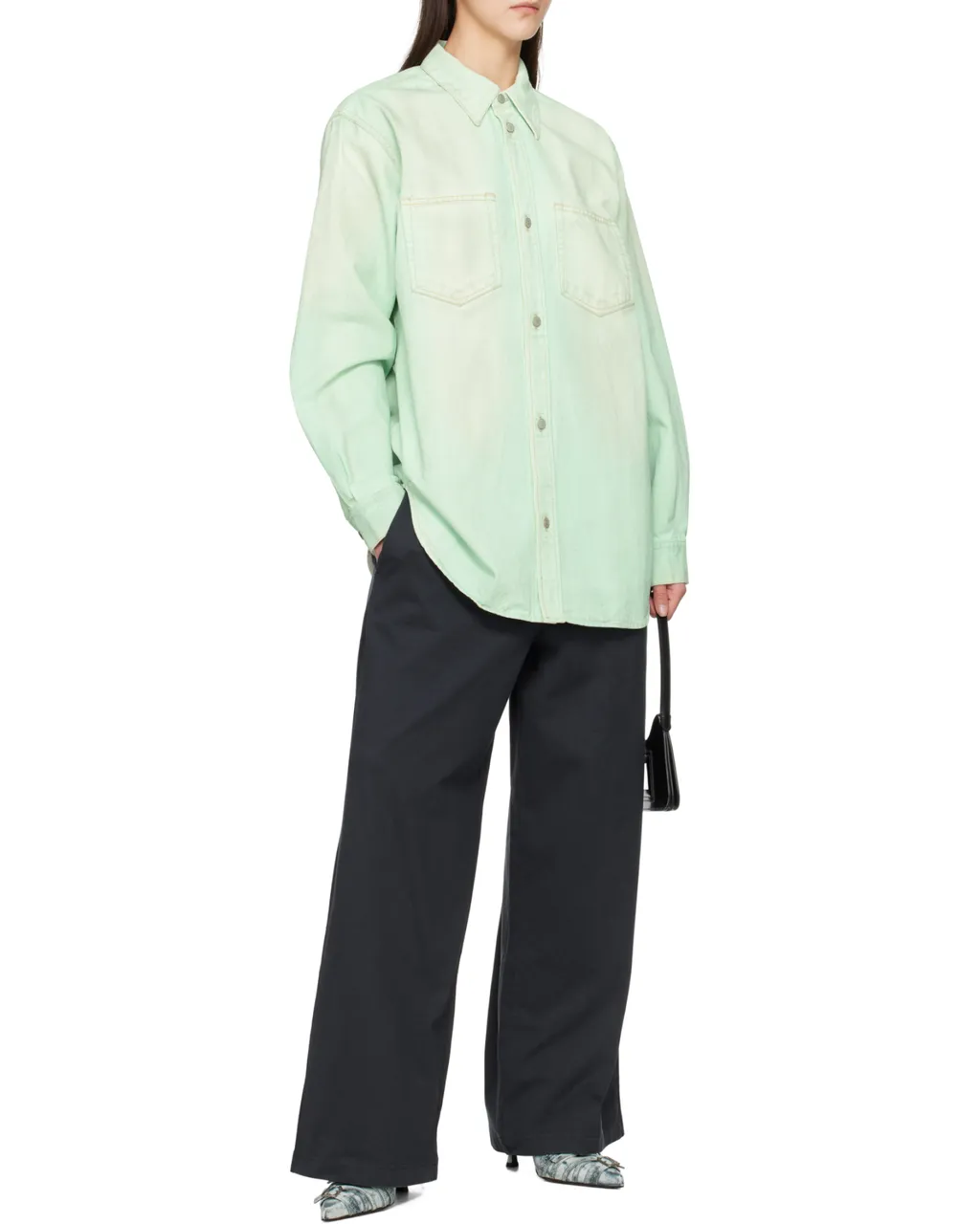 Collared Long-Sleeve Shirt