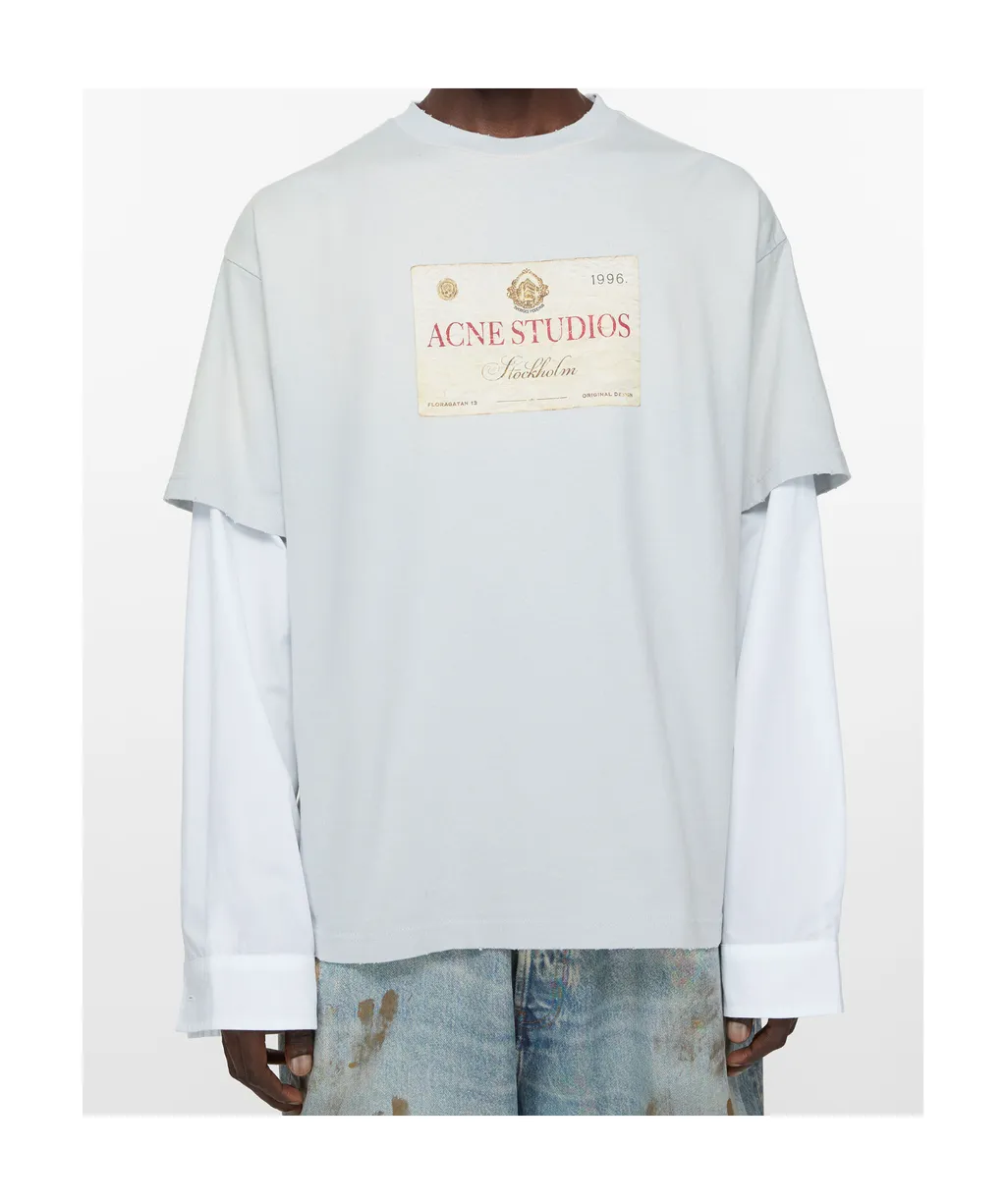 Logo Printed Crewneck T-Shirt