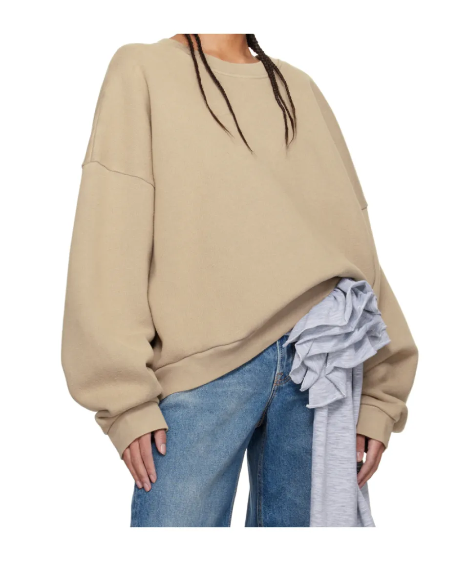 Logo-Patch Jersey Sweatshirt