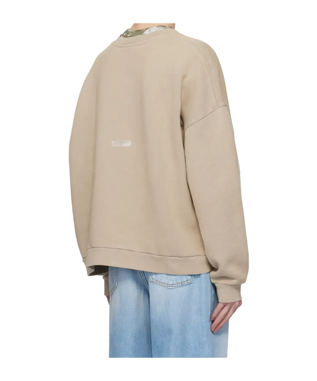 Logo-Patch Jersey Sweatshirt