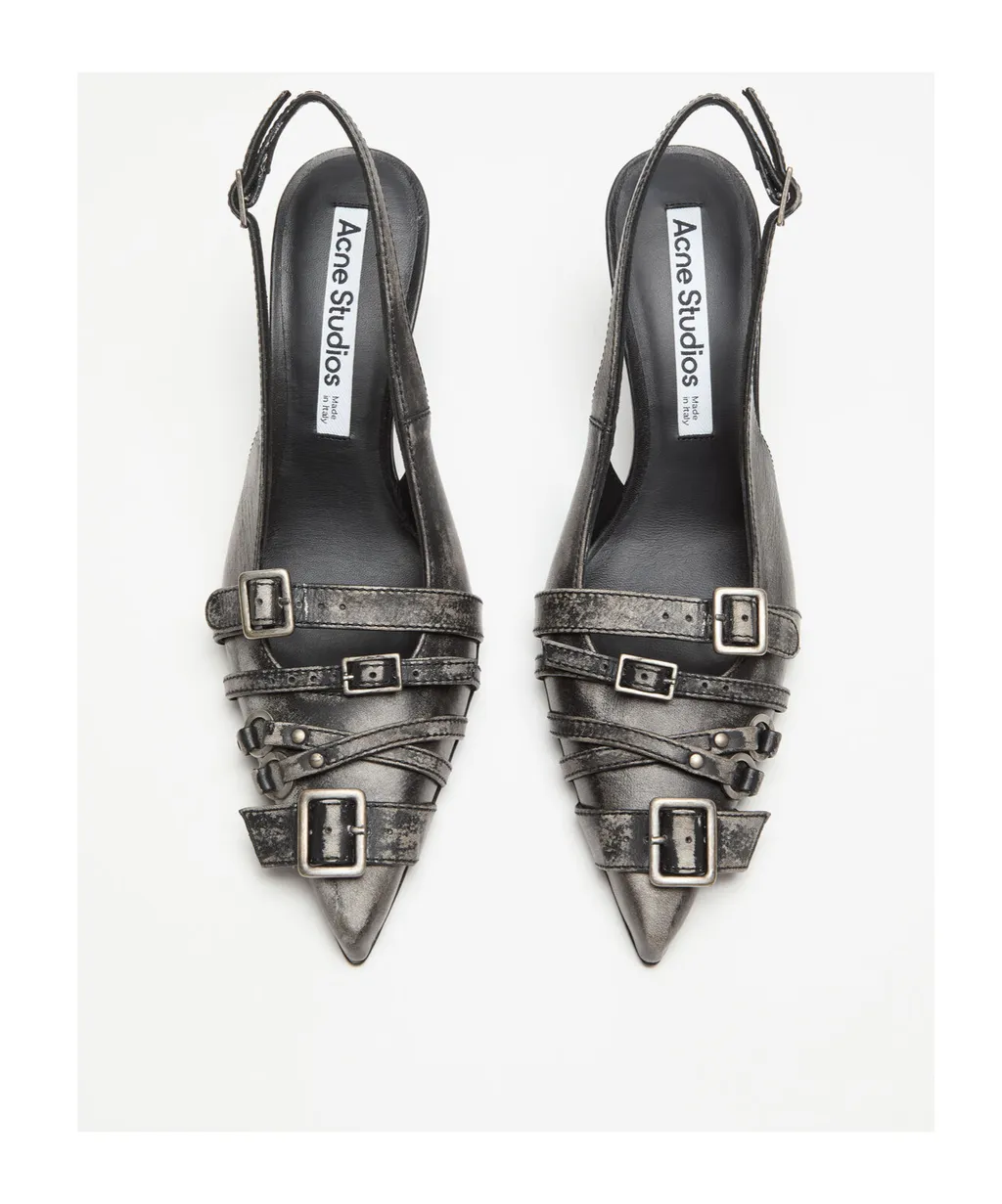 Logo High-Heeled Sandals