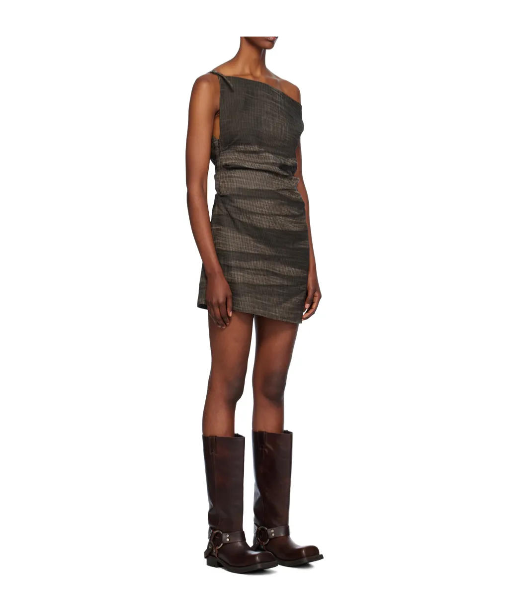 Single Shoulder Asymmetrical Dress