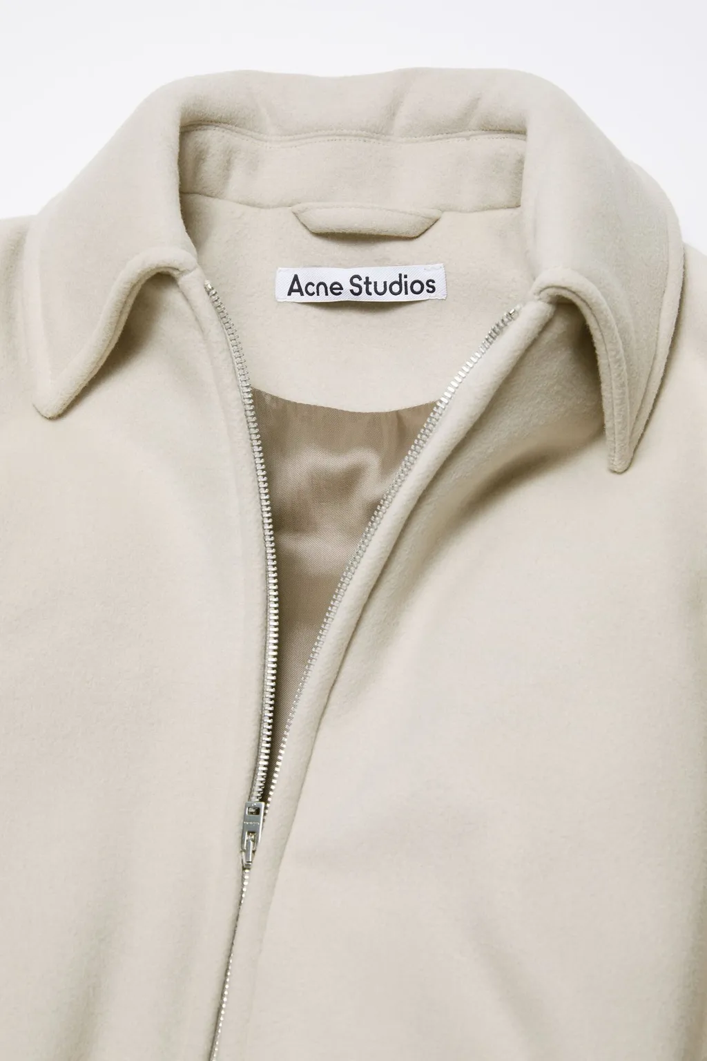 Wool-Blend Bomber Jacket