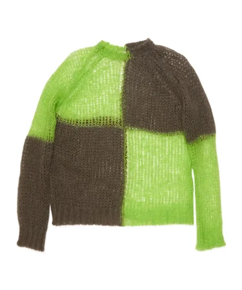 Colour-Block Knit Sweater