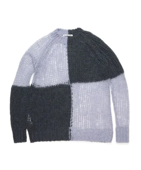 Colour-Block Knit Sweater