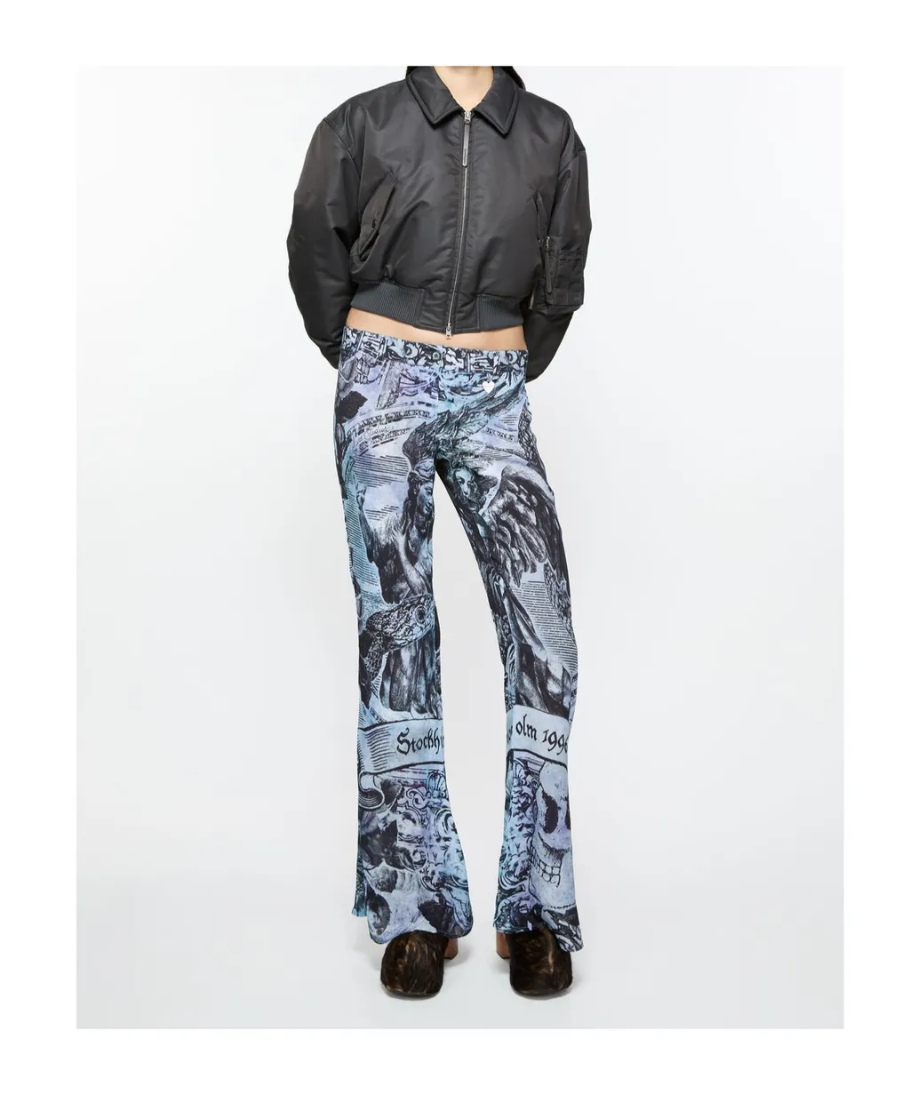 Printed Trousers