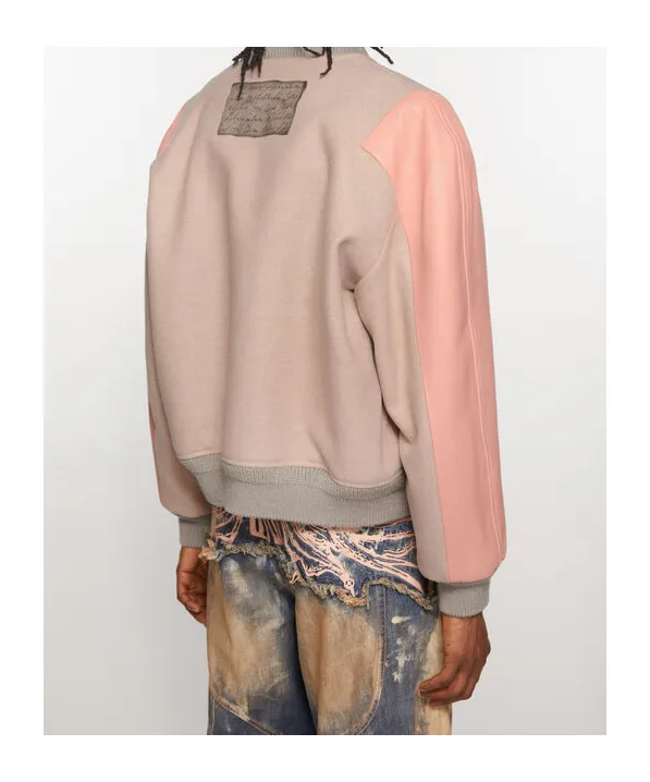 Wool-Blend Bomber Jacket