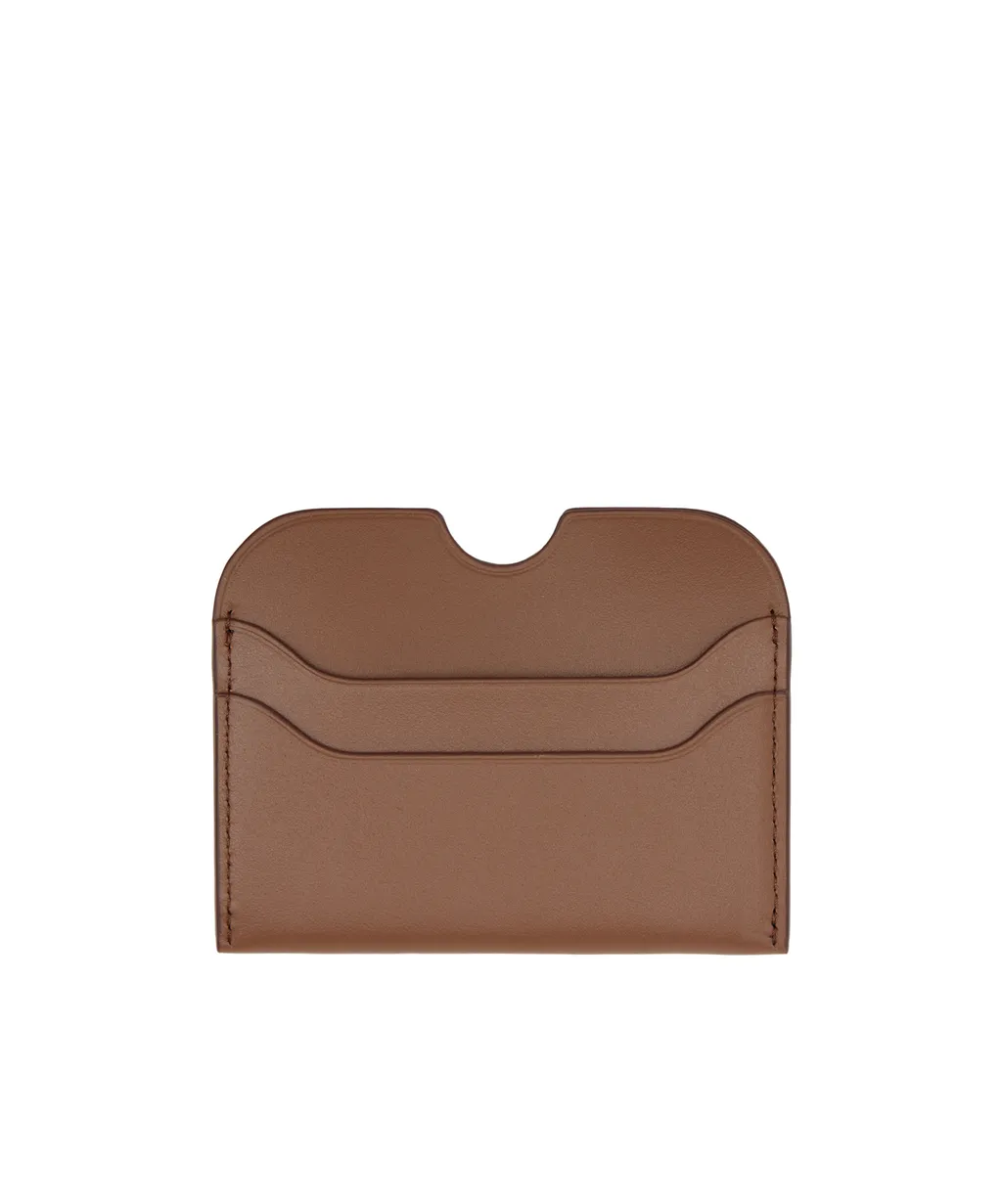 Logo Detailed Open Top Cardholder