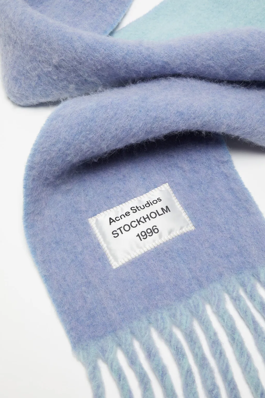 Fringed Logo Scarf