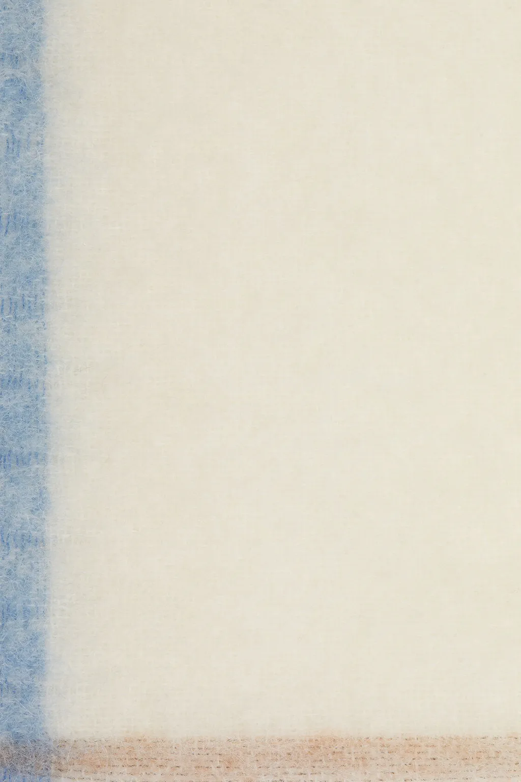 Logo Patch Fringed-Edge Scarf
