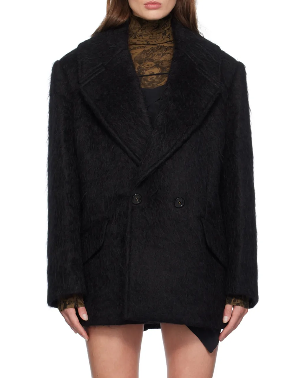 Straight Hem Jacket
