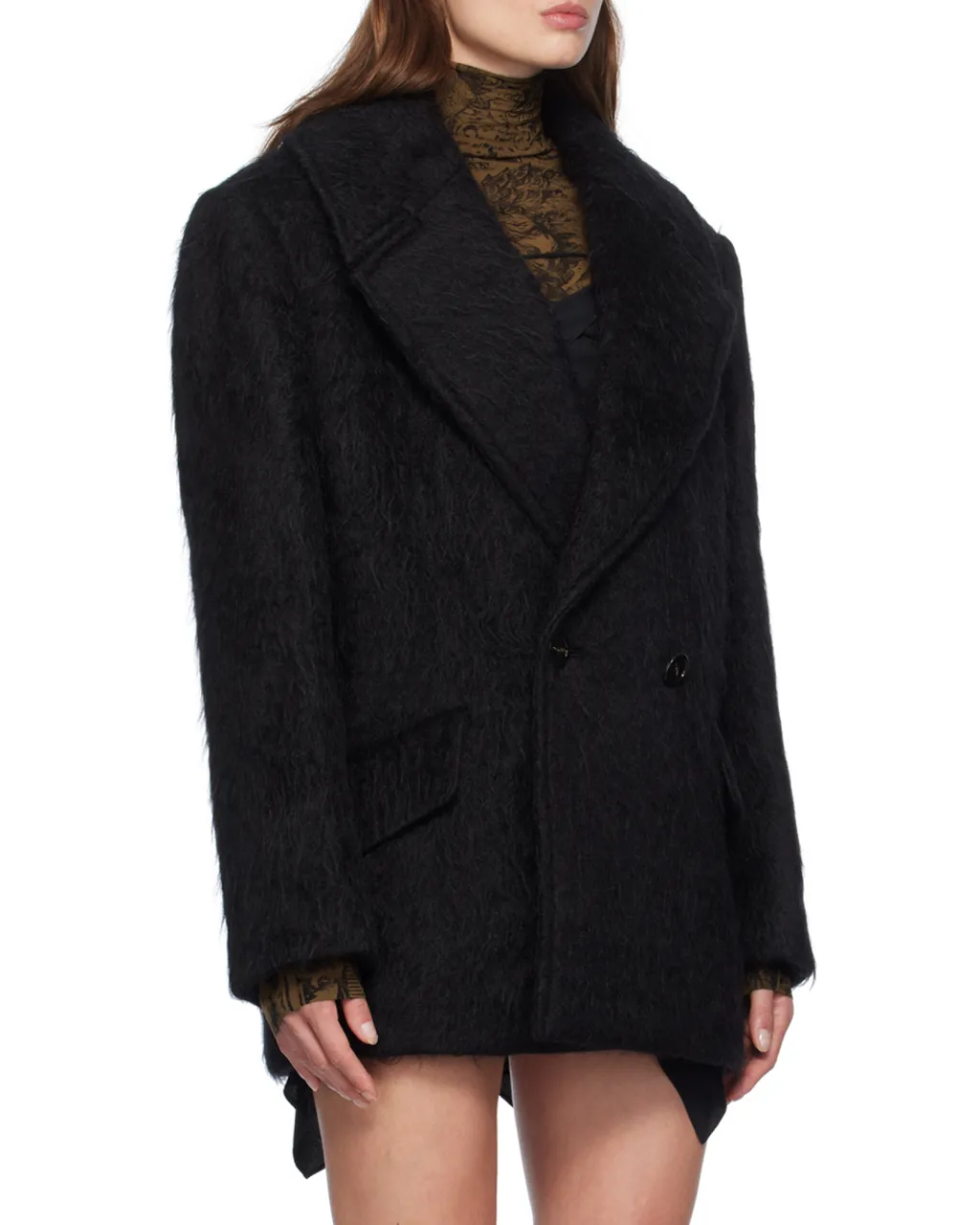 Straight Hem Jacket