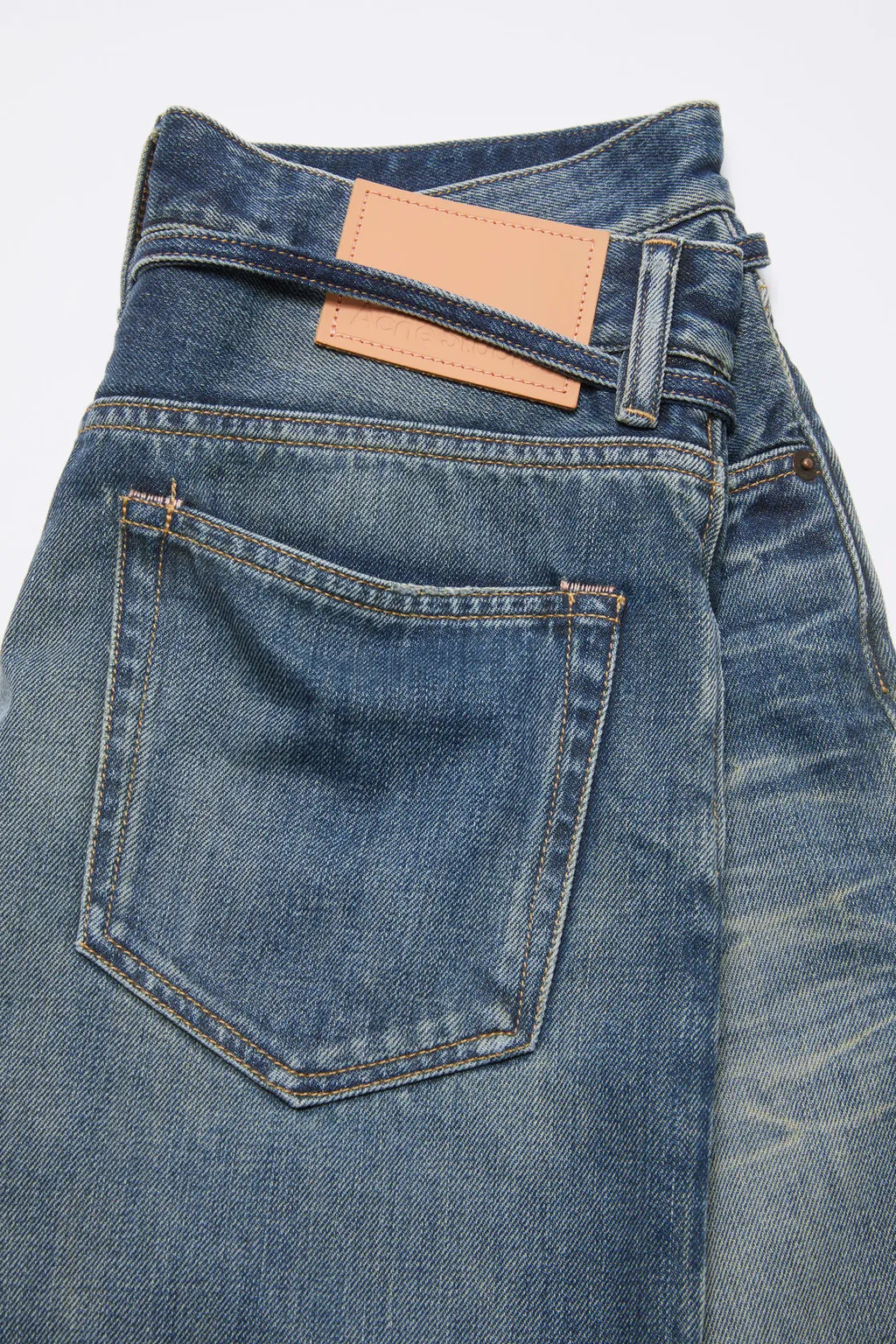 Logo-Patch Denim Shorts