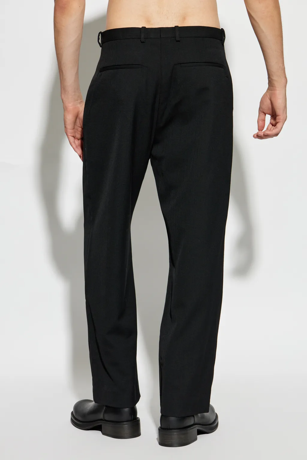 Waistband Loop Casual Pants