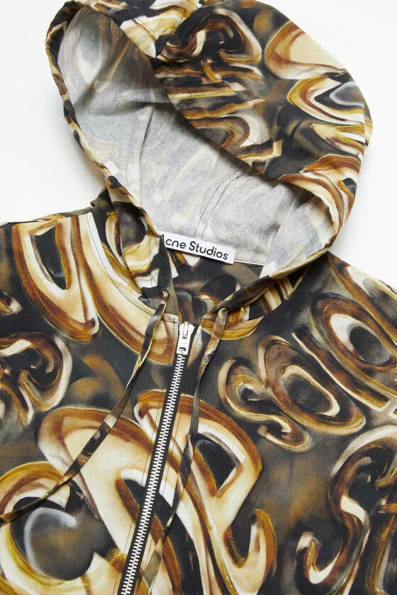 Hooded Logo Jacket
