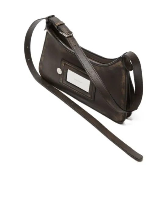 Logo Plaque Shoulder Bag