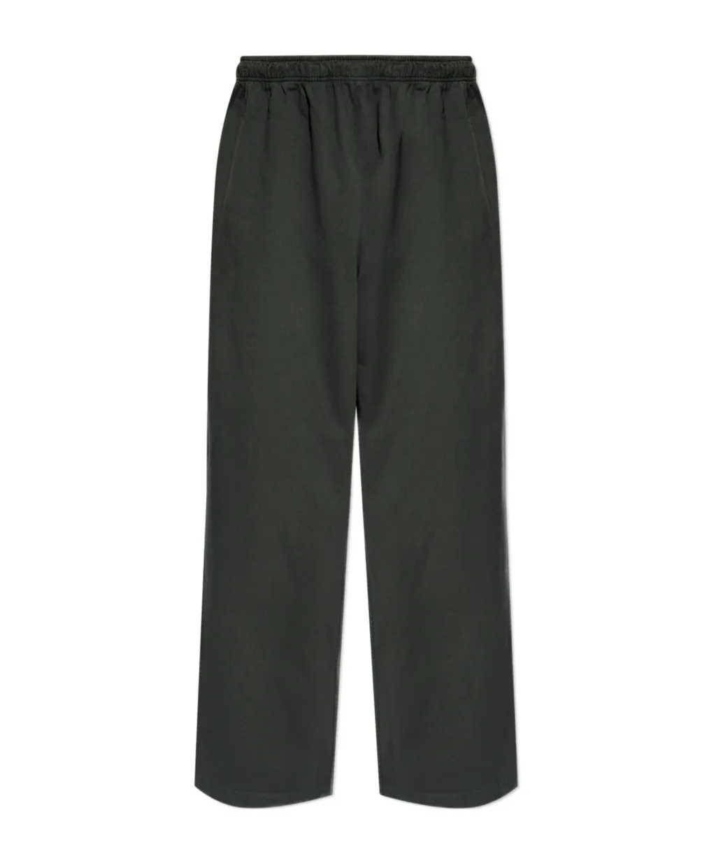 Wide-Leg Track Pants