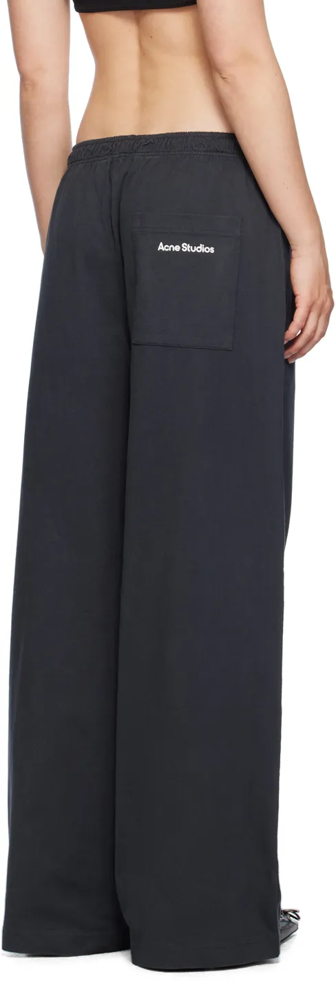 Wide-Leg Track Pants