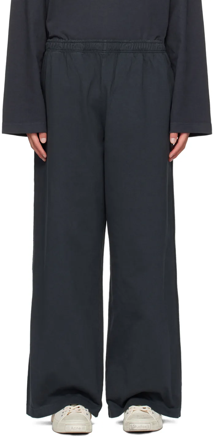 Wide-Leg Track Pants