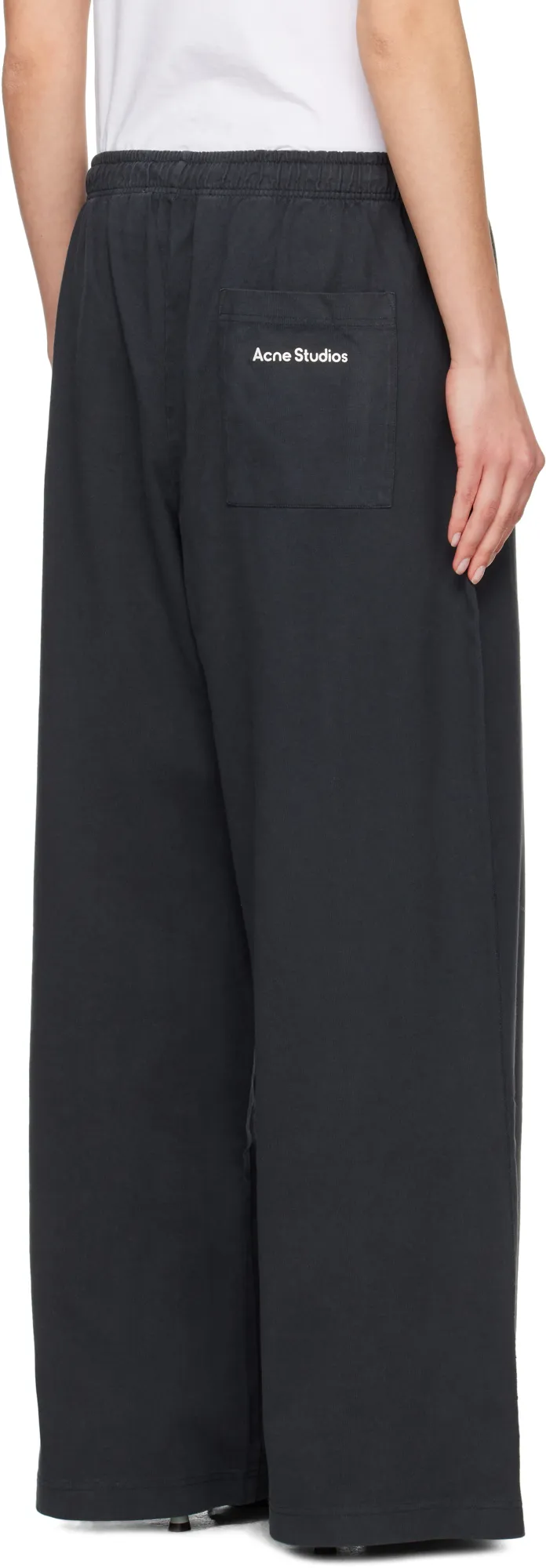 Wide-Leg Track Pants
