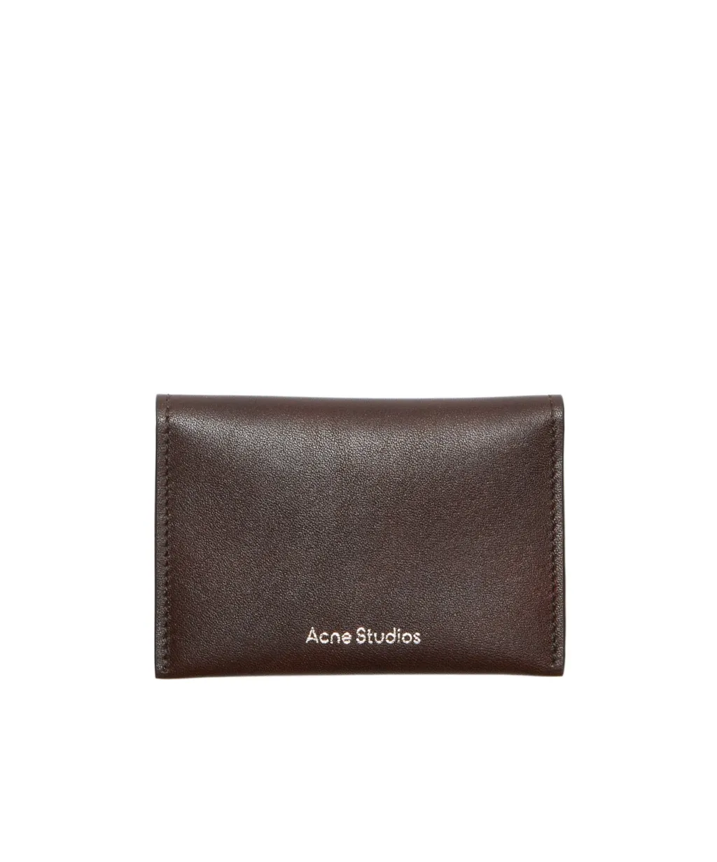 Logo Lettering Folded Wallet