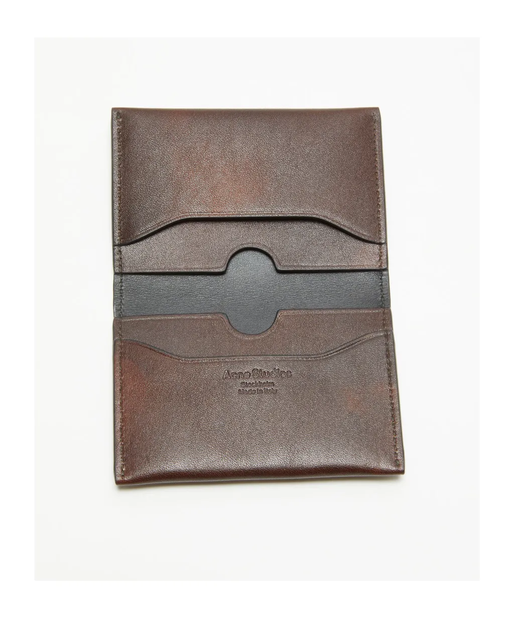 Logo Lettering Folded Wallet