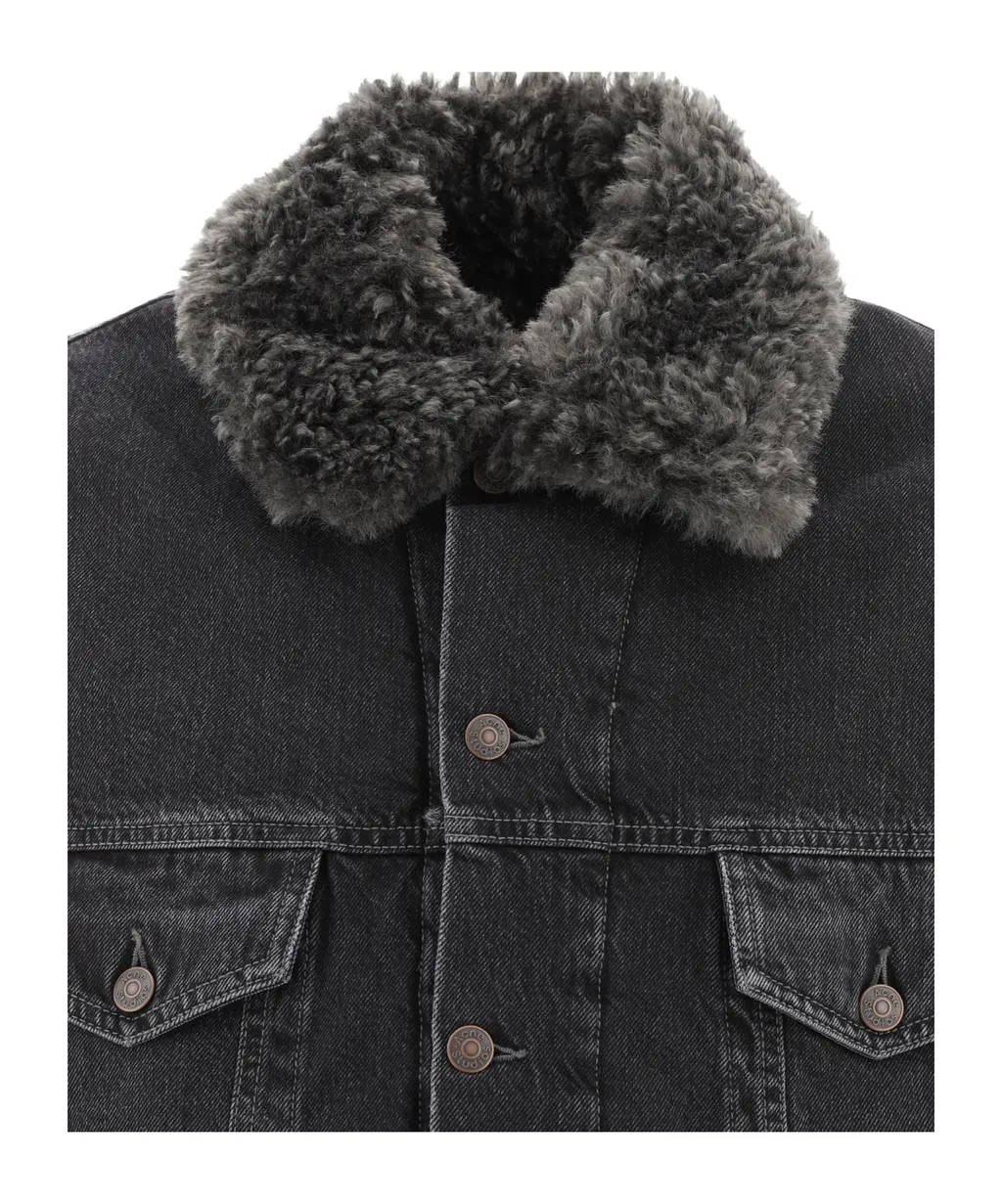 Buttoned Denim Jacket