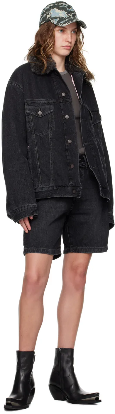 Buttoned Denim Jacket