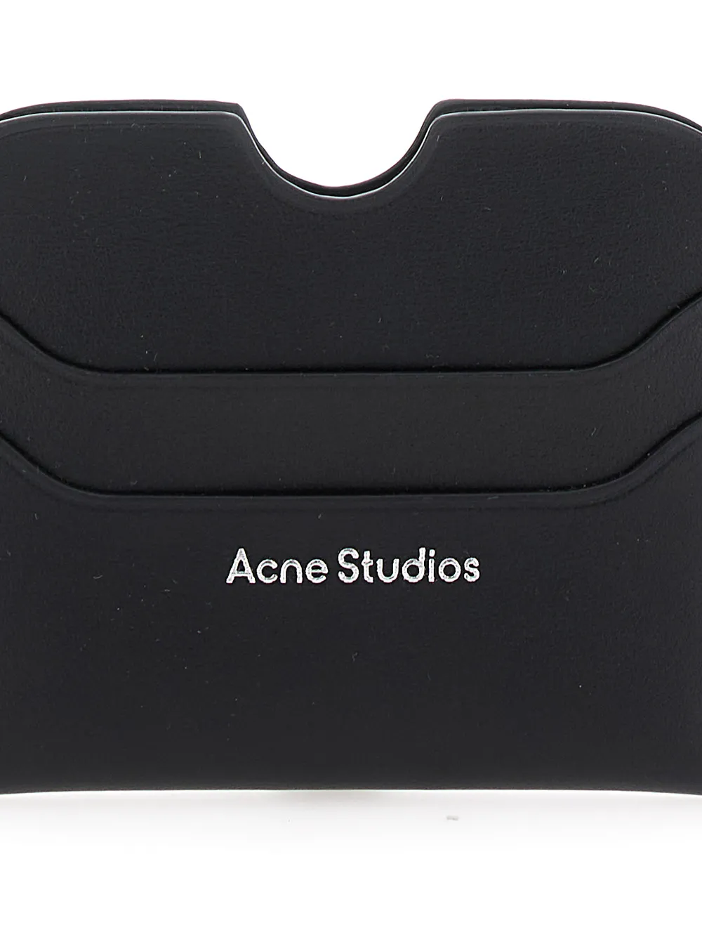 Logo Detailed Open Top Cardholder