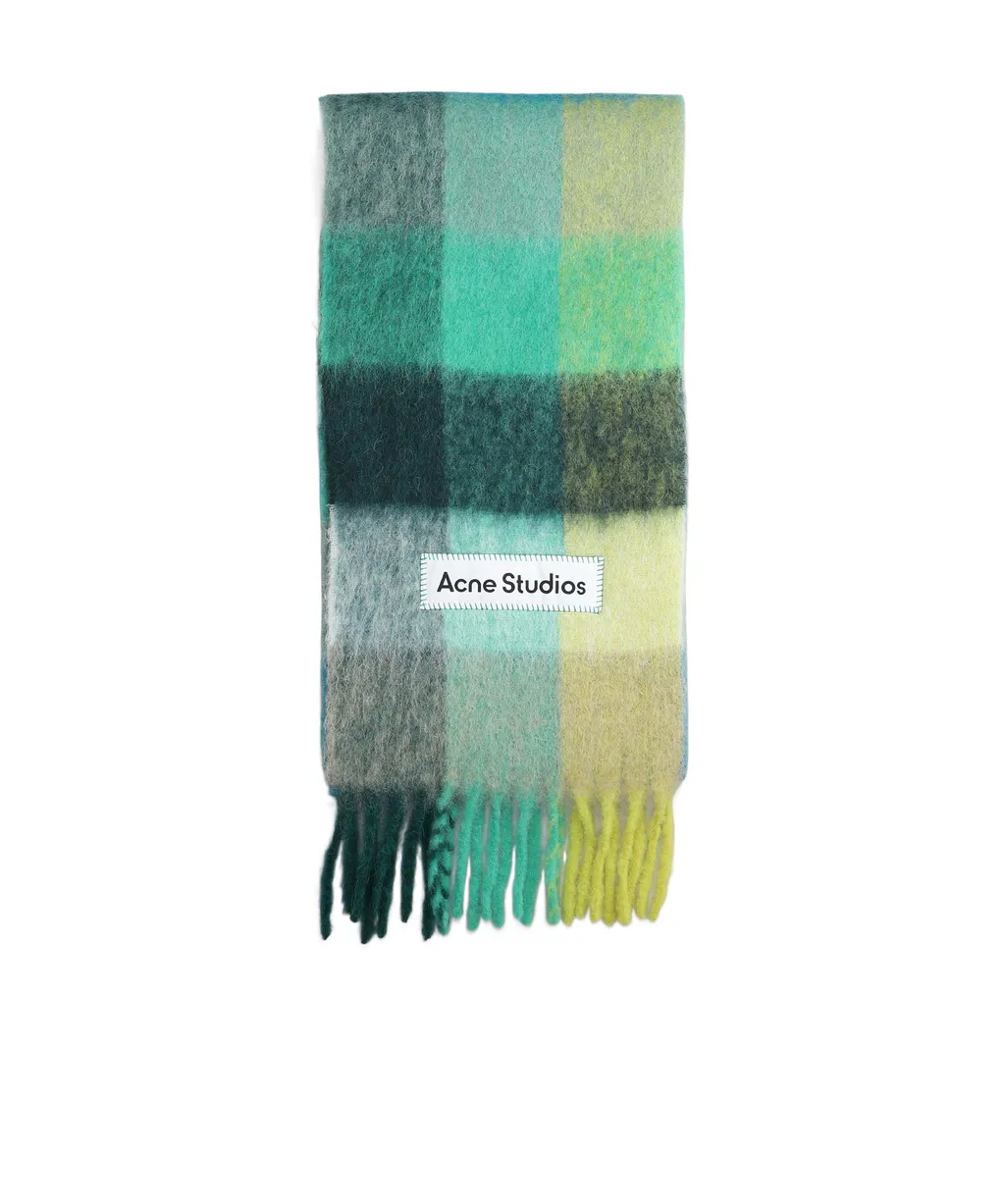 Checked Scarf