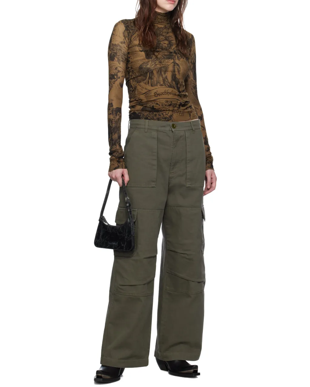 Loose Cargo Trousers