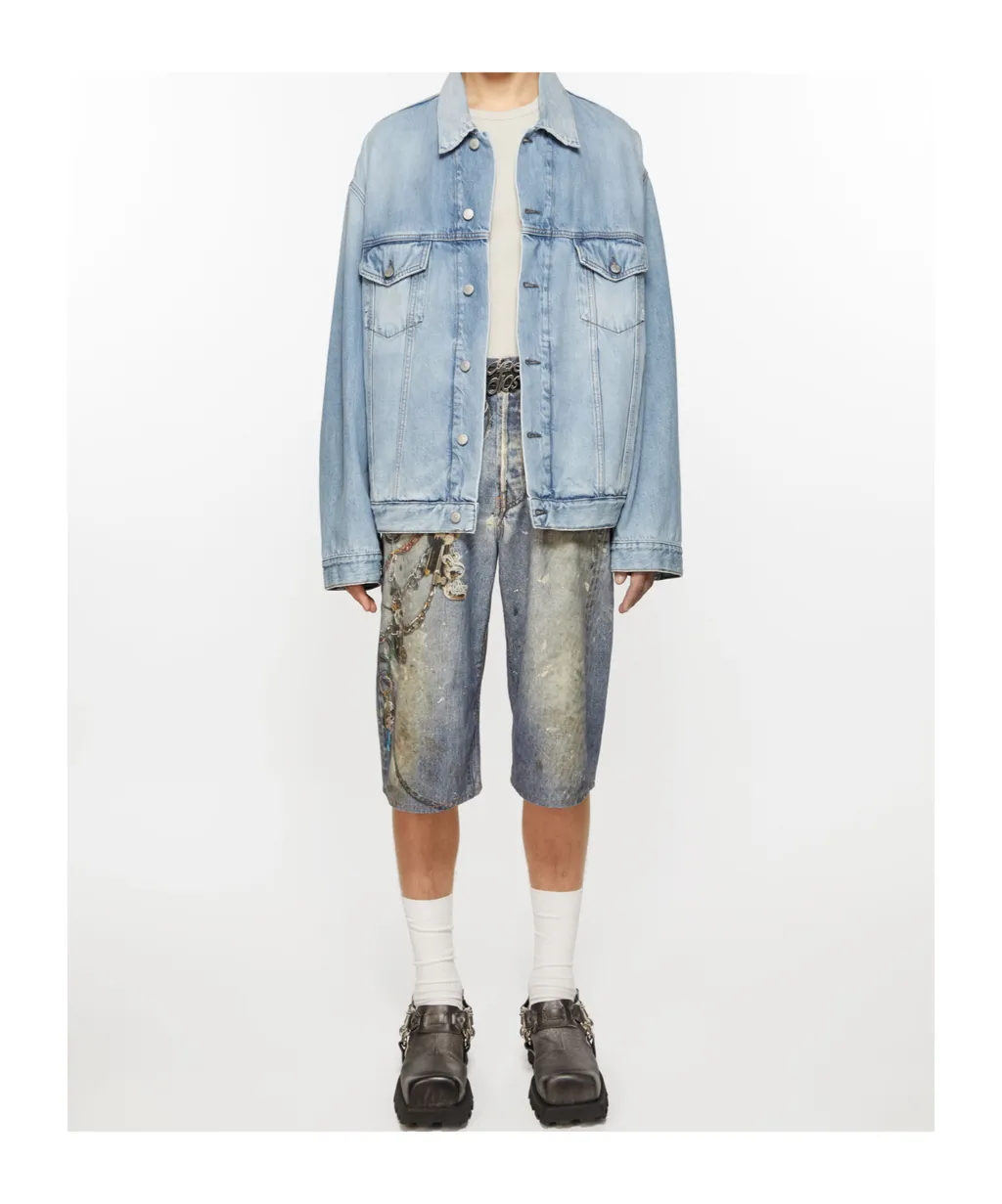 Relaxed Fit Denim Jacket