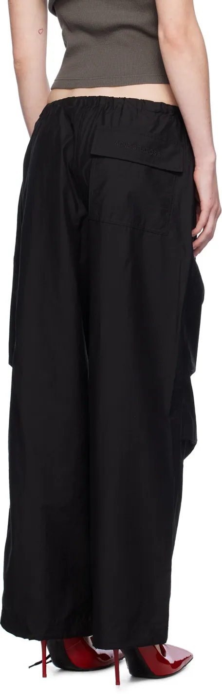 Mid-Waisted Relaxed Fit Trousers